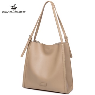 David Jones Paris Beige Shoulder Bag