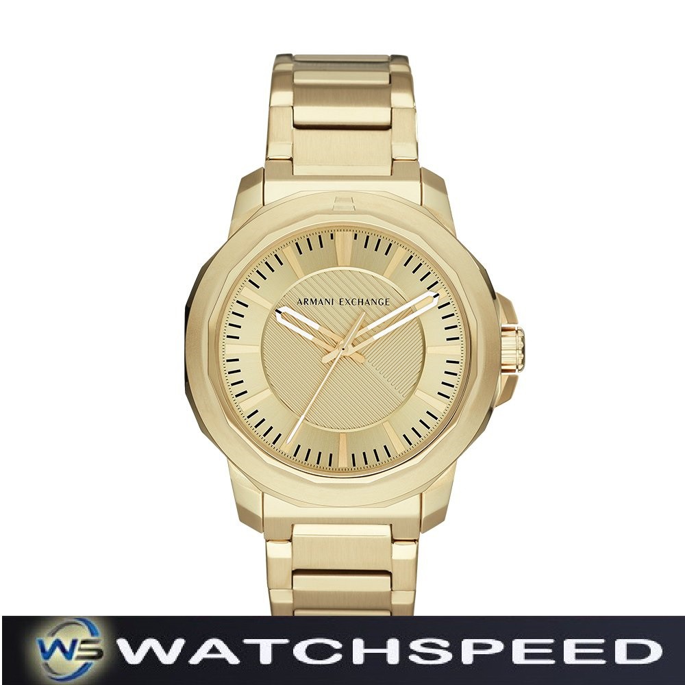Armani Exchange AX1901 Stainless Steel Gold Tone Men s Watch