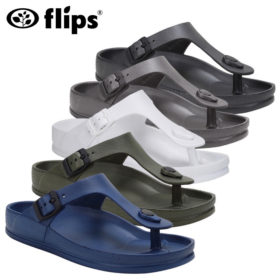 [BY FLIPS] Ultra Lightweight T-Strap EVA Sandals in 5 Classic Colors ...