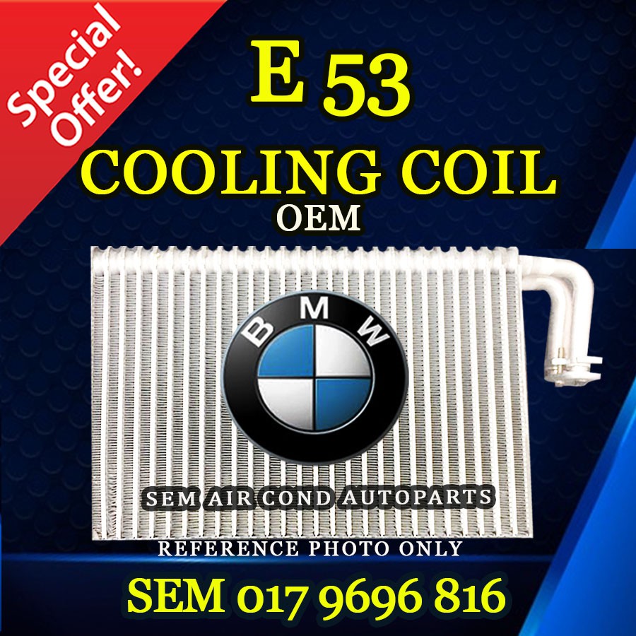 BMW X5 E53 OEM TAIWAN NEW COOLING COIL/ EVAPORATOR (CAR AIRCOND SYSTEM ...