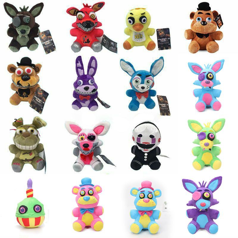 Five Nights at Freddy's FNAF Horror Game Plush Doll Kids Plush Toy 7  Halloween