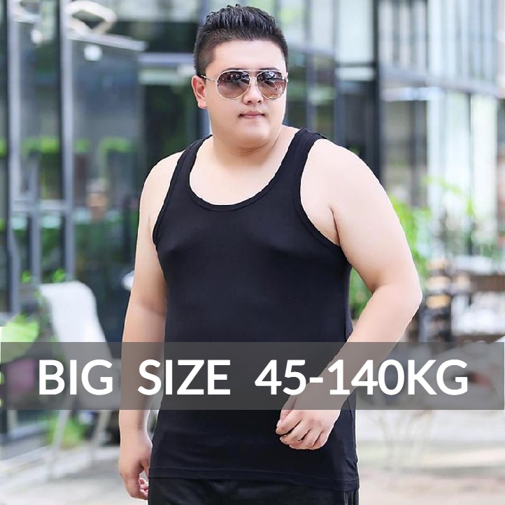 🔥Oversize🔥Men Plus Size Pajamas Sports Vest Singlets Tank Top Shopee