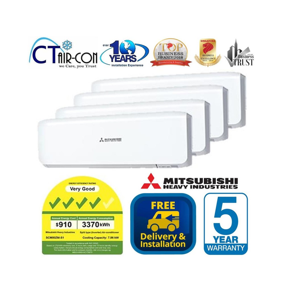 Mitsubishi Heavy Industries 5 ticks System 4 Air Conditioner Air Con