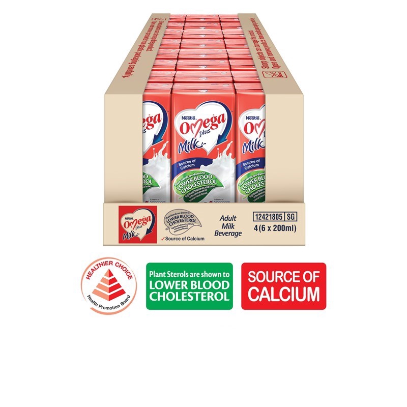 Nestle Omega Plus 4 6x200ml Carton Shopee Singapore