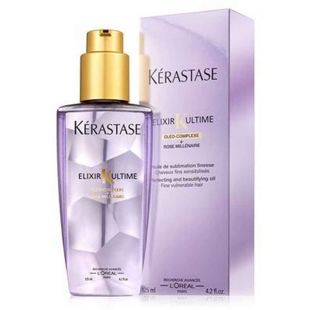 Kerastase Elixir Ultime Rose Millenaire Limited Edition 125ml (Purple ...