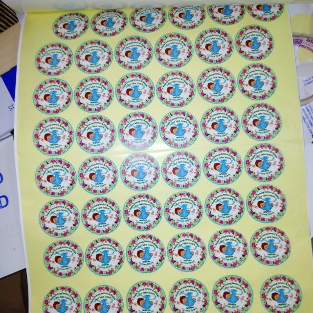 Product Label Sticker 4CM | Shopee Singapore