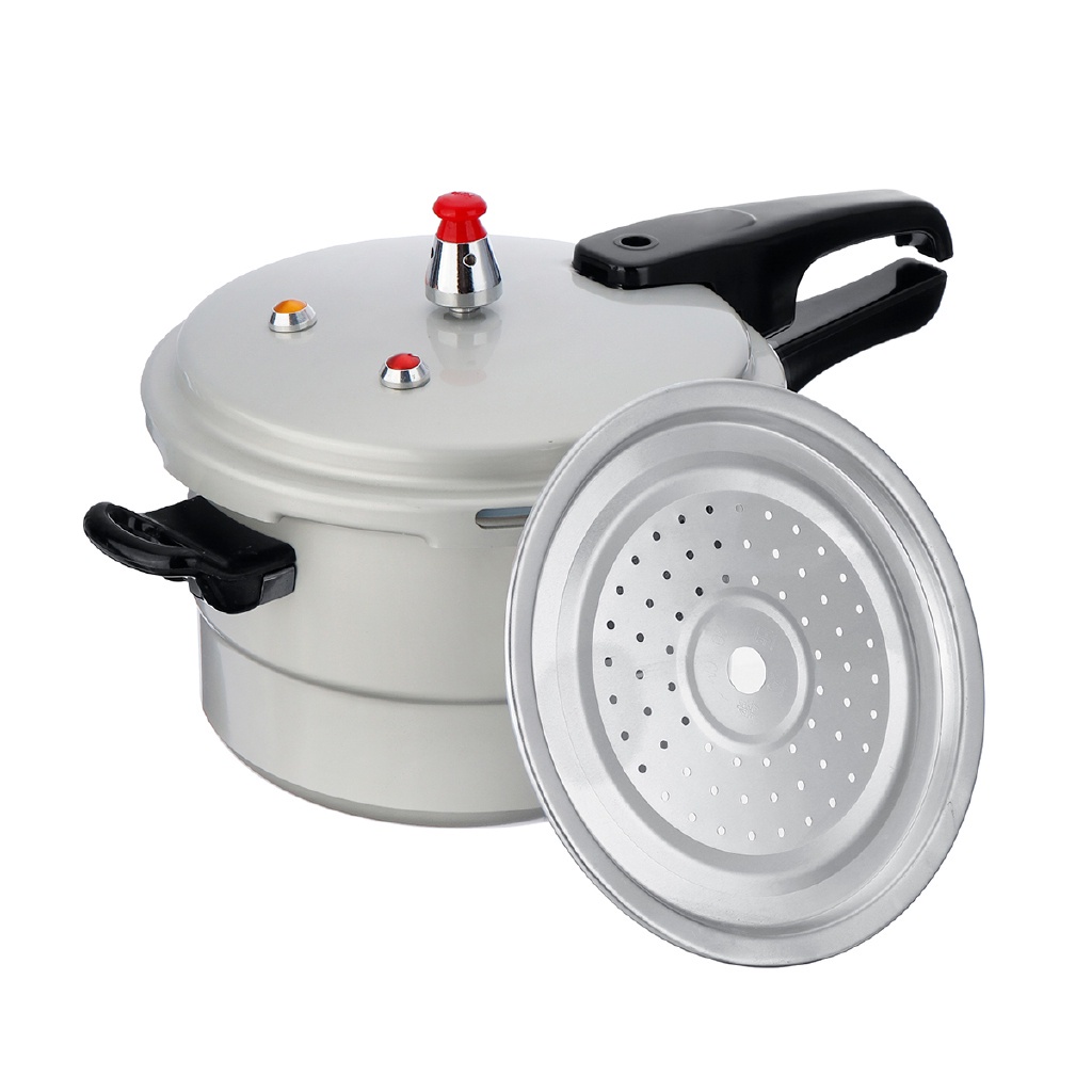 6.3L Kitchen Bar Pressure Cooker Double Bottom Aluminum Alloy Pressure