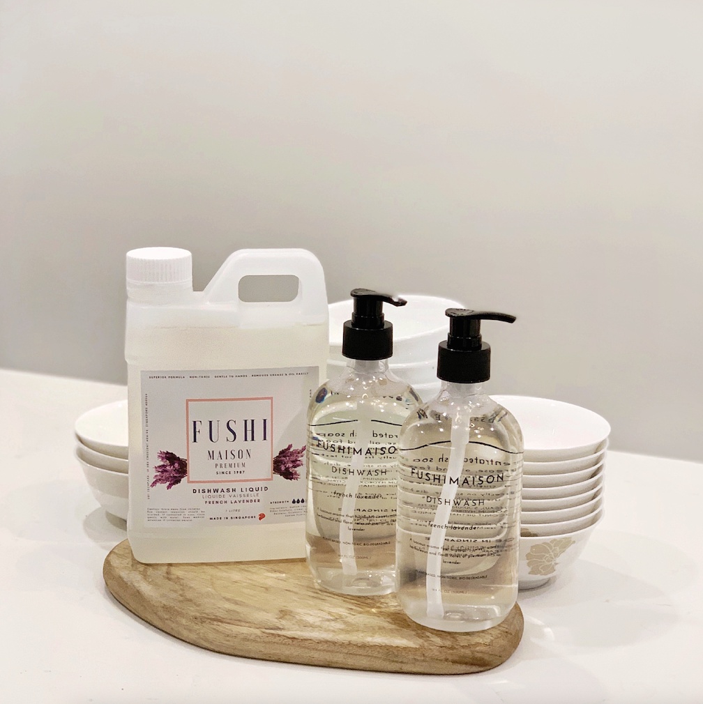 Fushi Maison Premium Dishwashing Liquid (French Lavender) Shopee