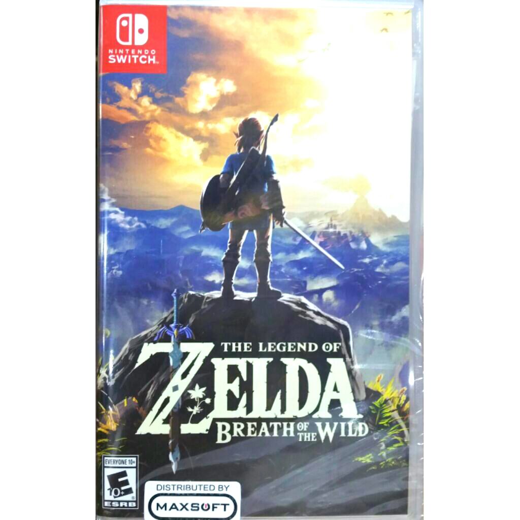 Nintendo Switch The Legend of Zelda: Breath of the Wild Asia Copy ...