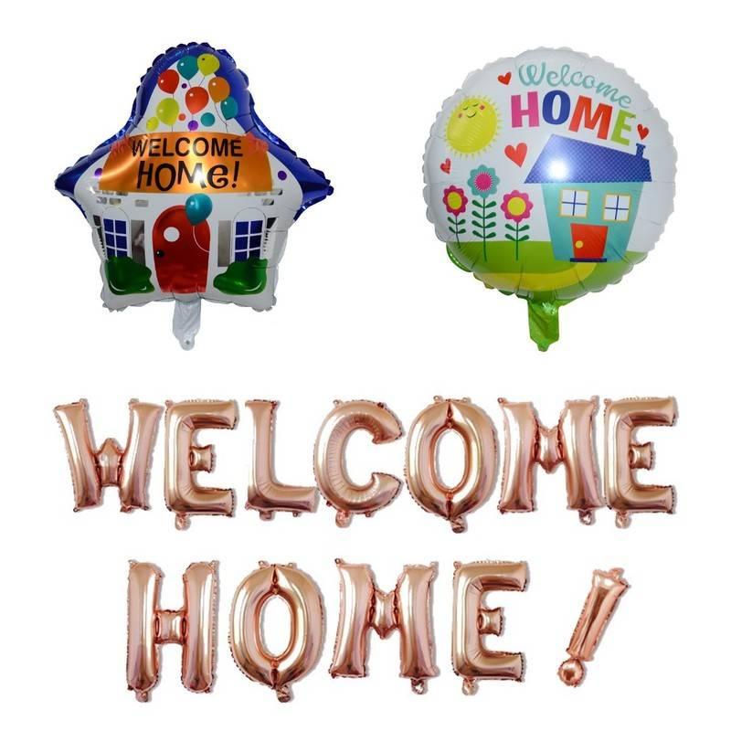 60 cm school Red Cottage Aluminum Foil Balloons home