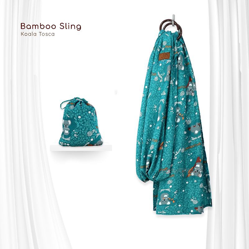 Bamboo Sling AirSling Cuddle Me RingSling Instant Baby Carrier