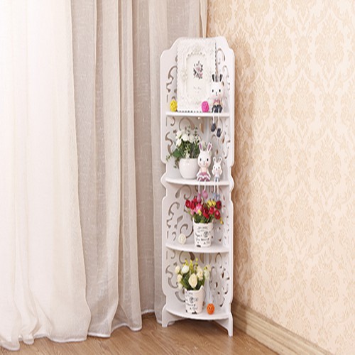 BATIK Stand Corner Rack 4 Layer / 4-Tier Standing Corner Rack M523 ...