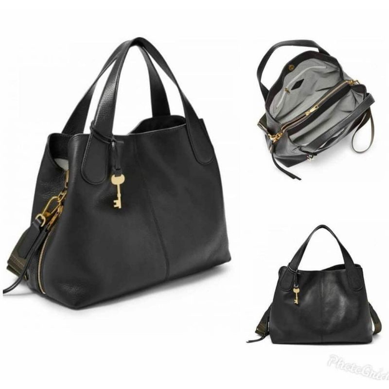 F o s s i l maya satchel black