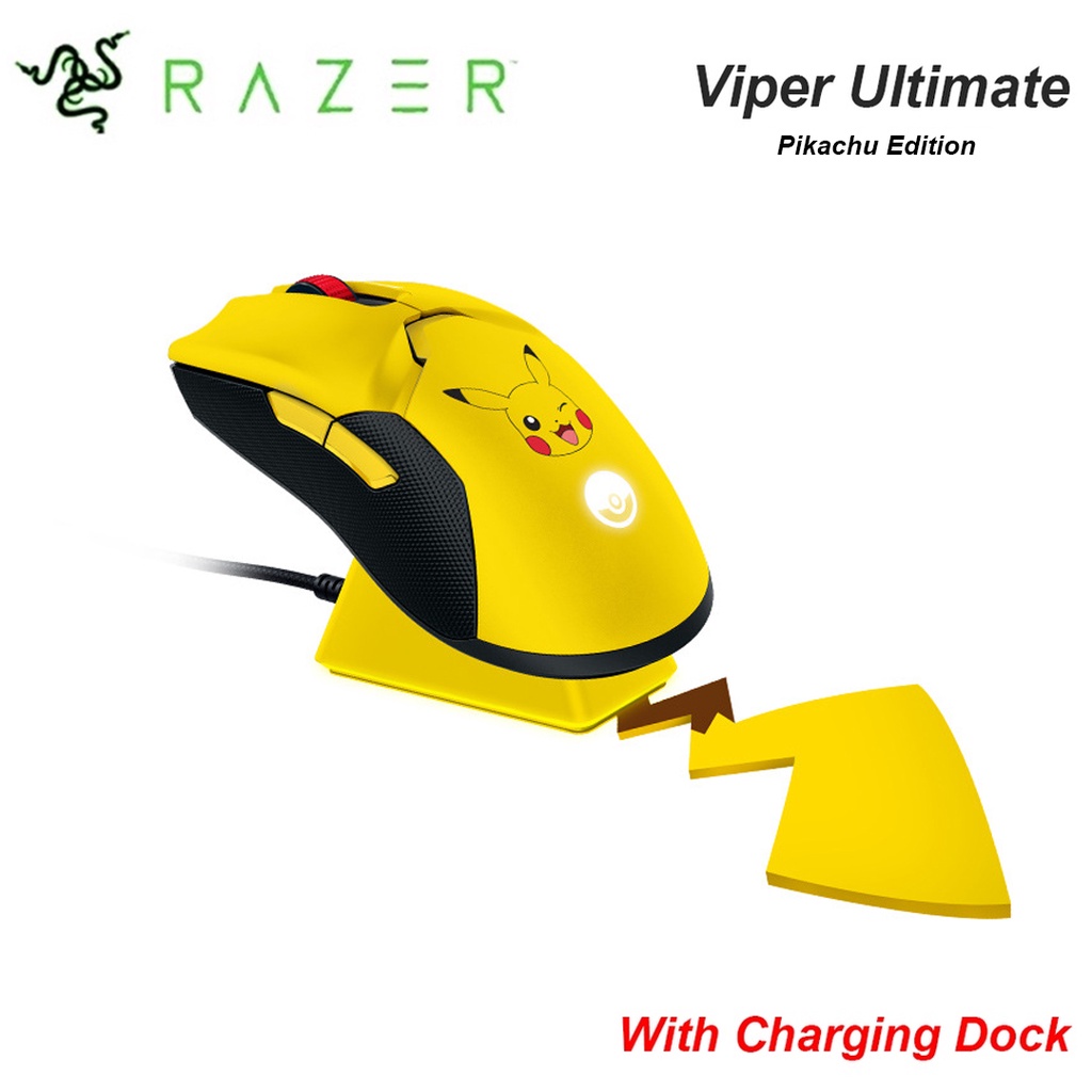 Pikachu razer keyboard online and mouse