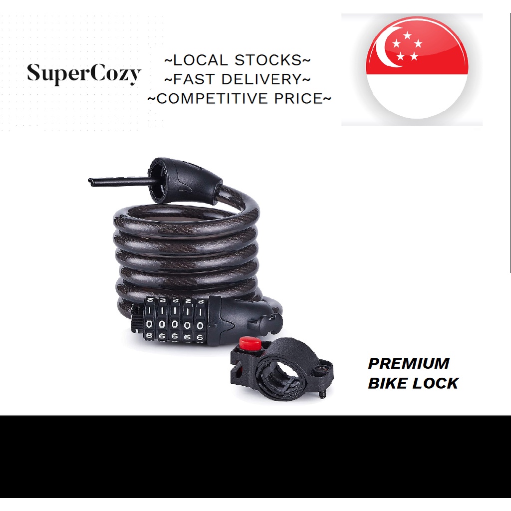 👍CHEAPEST!!!👍 Bicycle Lock Combination 5 Digit Bike Multi Purpose