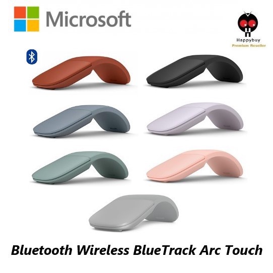 Microsoft Bluetooth Wireless BlueTrack Mouse Arc Touch Surface Edition ...
