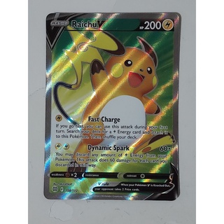 Shiny Raichu 14/102 Holo/Shiny Pokemon Card