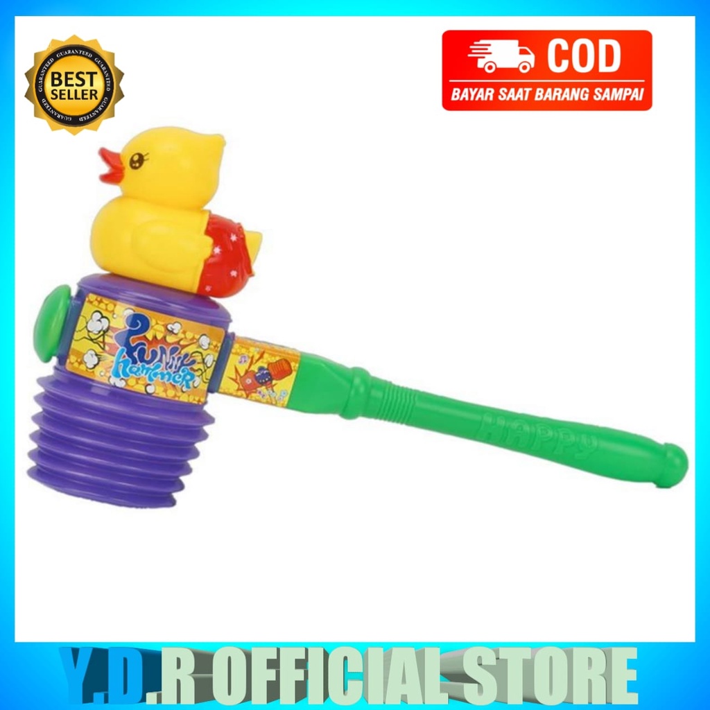 Children's Toy Hammer Hit Duck Sound CIT GROAN HAMMERING JUMBO Size