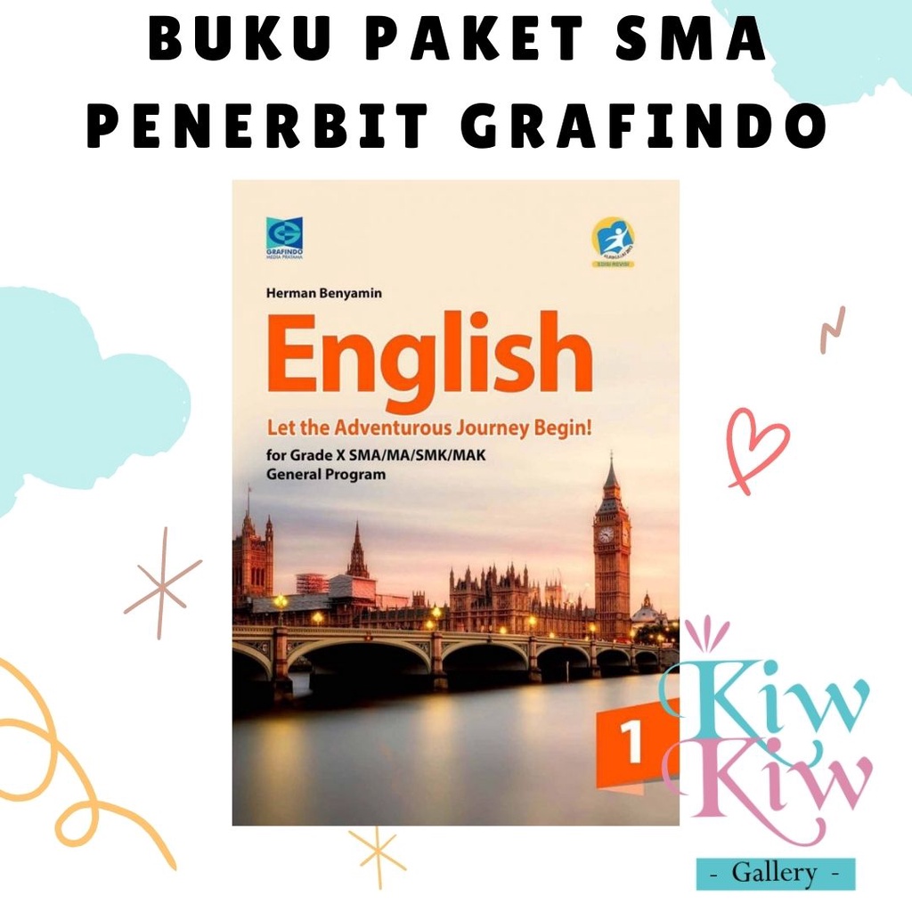 English Book Class 10 SMA/MA K13 Revised - Facil Grafindo | Shopee ...