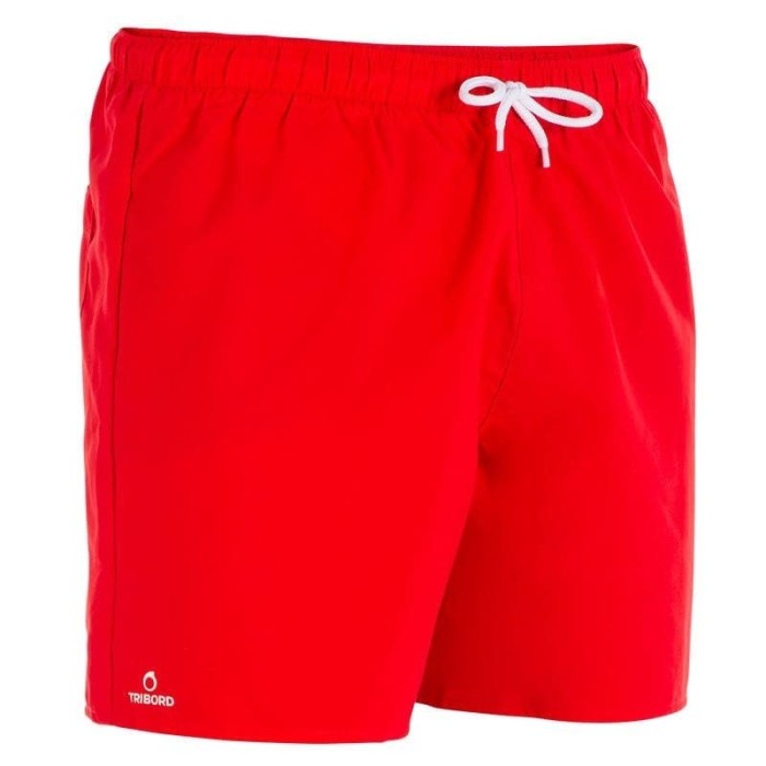MERAH Olaian Decathlon Red Hendaia Shorts 8383484 Shopee Singapore