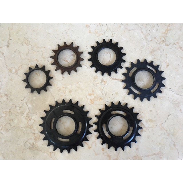 Cog + locking Fixie Gear Doltrap Fixed Gear 12T, 14T, 16T, 18T, 20T ...