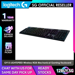 Logitech G915 LightSpeed RGB Keyboard Clicky