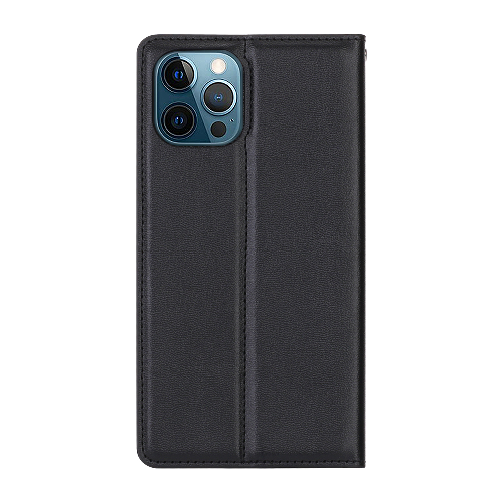 Luxury Leather Wallet Case For IPhone 17, 16, 15 Pro Max, 14, 13 – Synthetic Leather With Card Holder & Kickstand