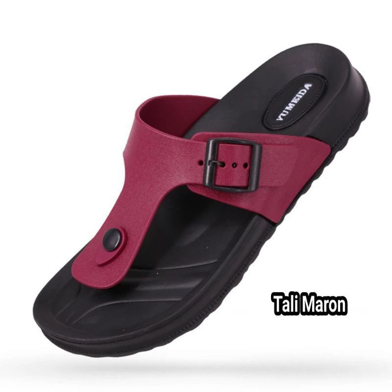 Sandal Jepit Santai Karet Wanita Yumeida 9062 - Gambar 3
