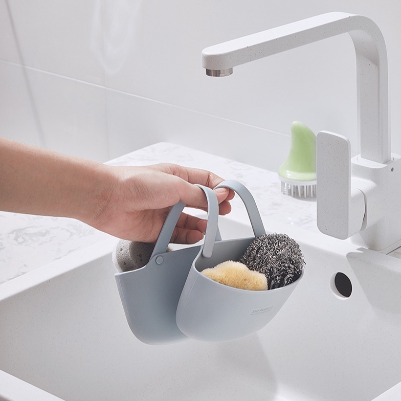 Kitchen Sink Hanging Basket Kitchen Utensils Sponge Sink Storage