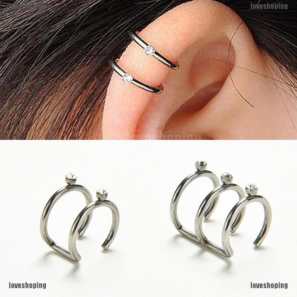 Clip on helix earrings outlet