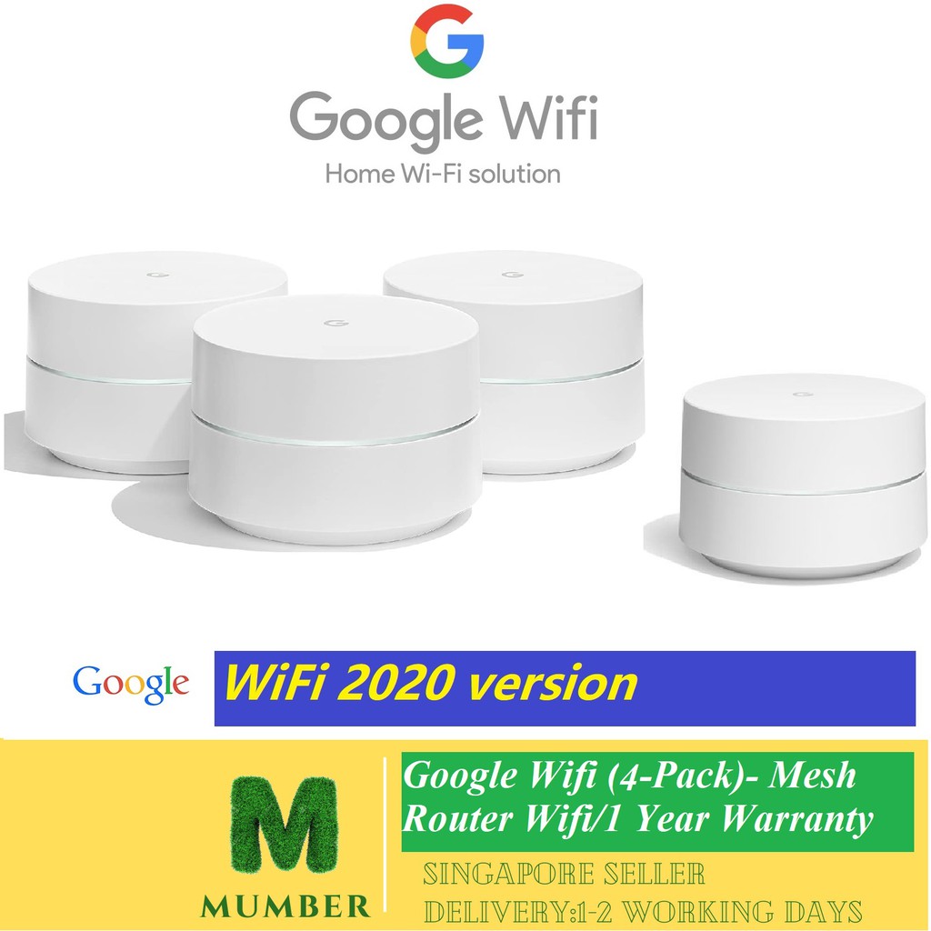 Google Wifi - Mesh Router Wifi (2020 model) | Shopee Singapore
