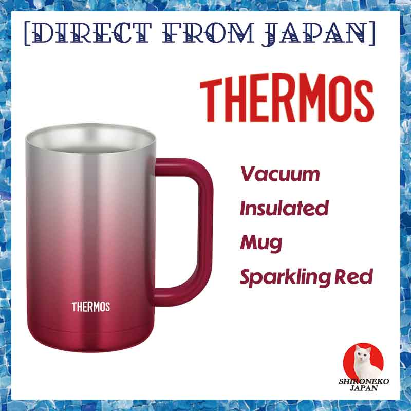 Vacuum Insulated Mug Thermos Sparkling Red JDK-600C SP-R JDK-720C SP-R ...