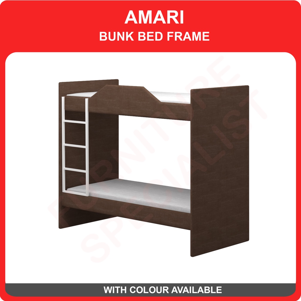 Furniture Specialist Amari Fabric bunk bed Frame(More Colour AVAILABLE