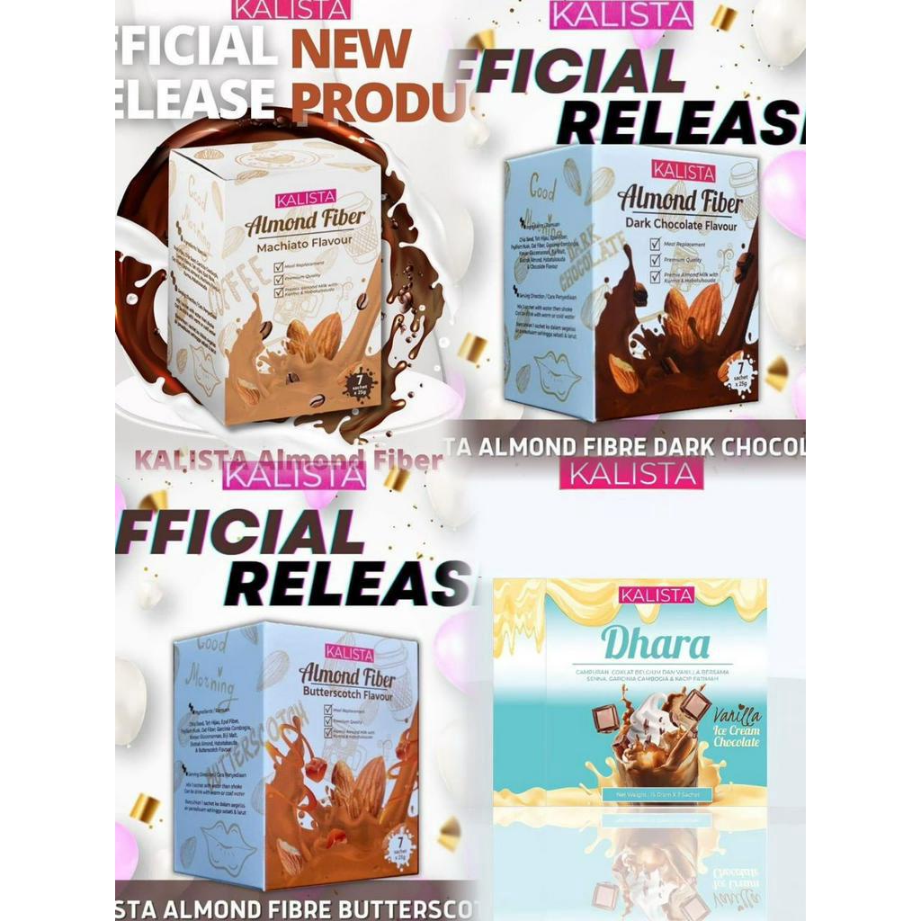 KALISTA ALMOND FIBER BUTTERSCOTCH / DARK CHOCOLATE / MACHIATO / DHARA