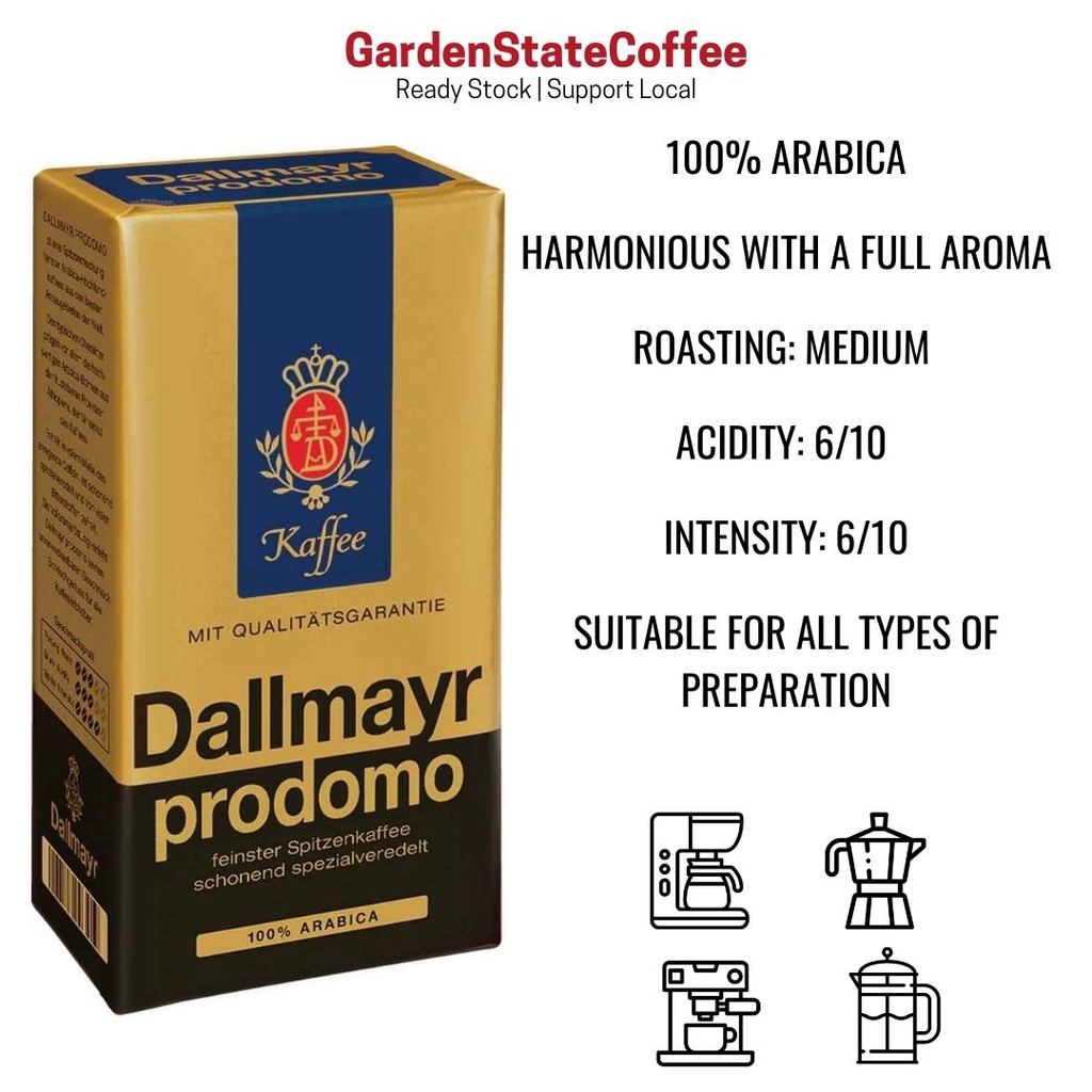 Dallmayr prodomo コーヒー 500g×6個セット