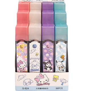 New Sanrio 48/56pcs Mechanical Pencil Hello Kitty Cinnamonroll Kuromi  Melody Student Stationery Children's Painting Boxed Gifts - Mechanical  Pencils - AliExpress