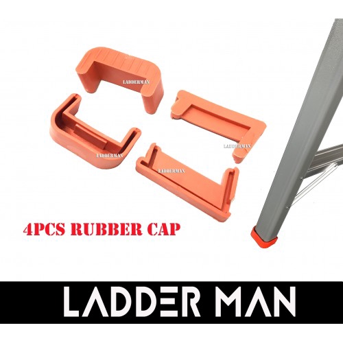 4PCS RUBBER CAP HEAVY DUTY ALUMINIUM LADDER FEET REPLACEMENT | Shopee ...
