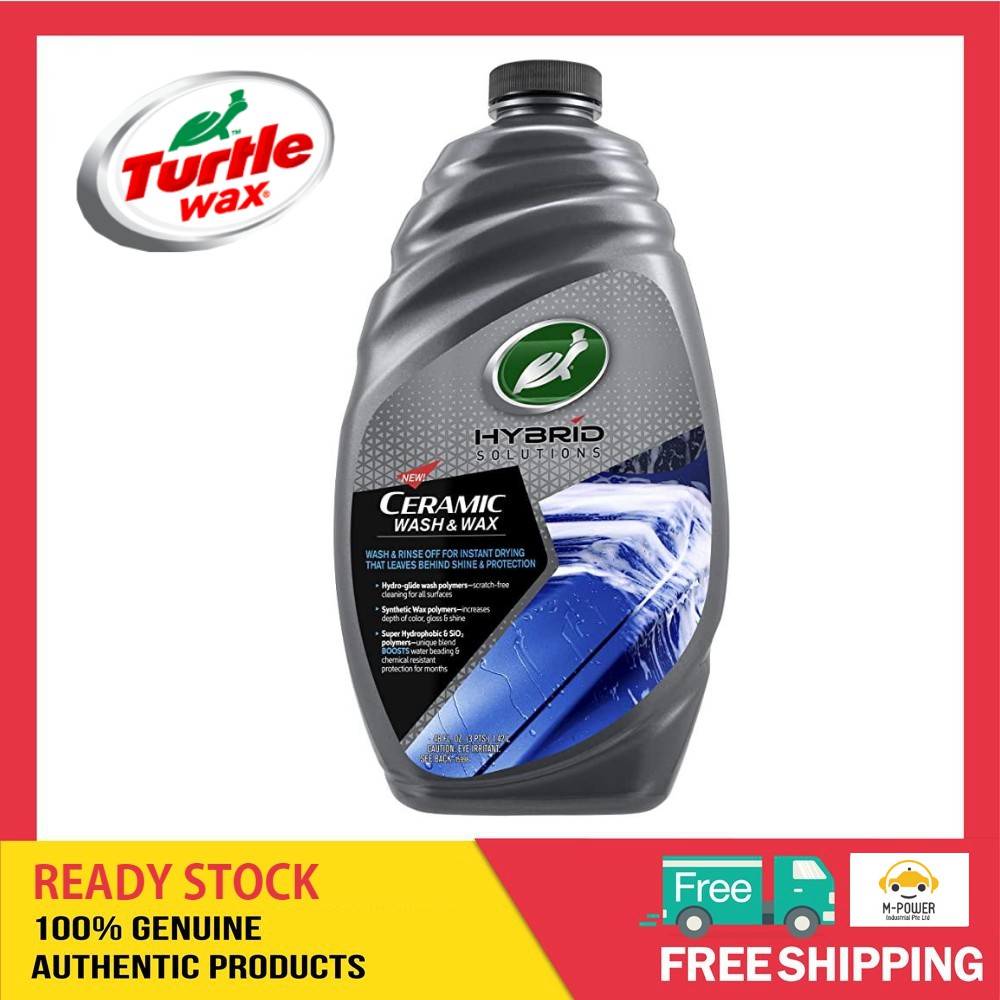 TURTLE WAX HYBRID SOLUTIONS CERAMIC WASH WAX - 48oz