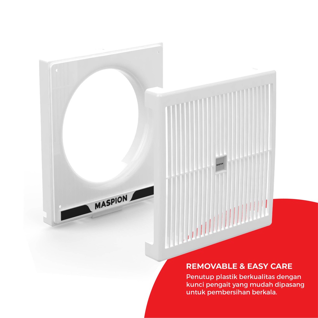 Maspion Ventilating Exhaust Fan Kipas Ventilasi 10 Inch MV-250 NEX - Gambar 4