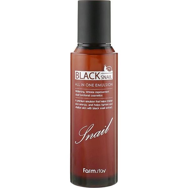 Farmstay Black Snail All In One Emulsion 150ml | Shopee Singapore