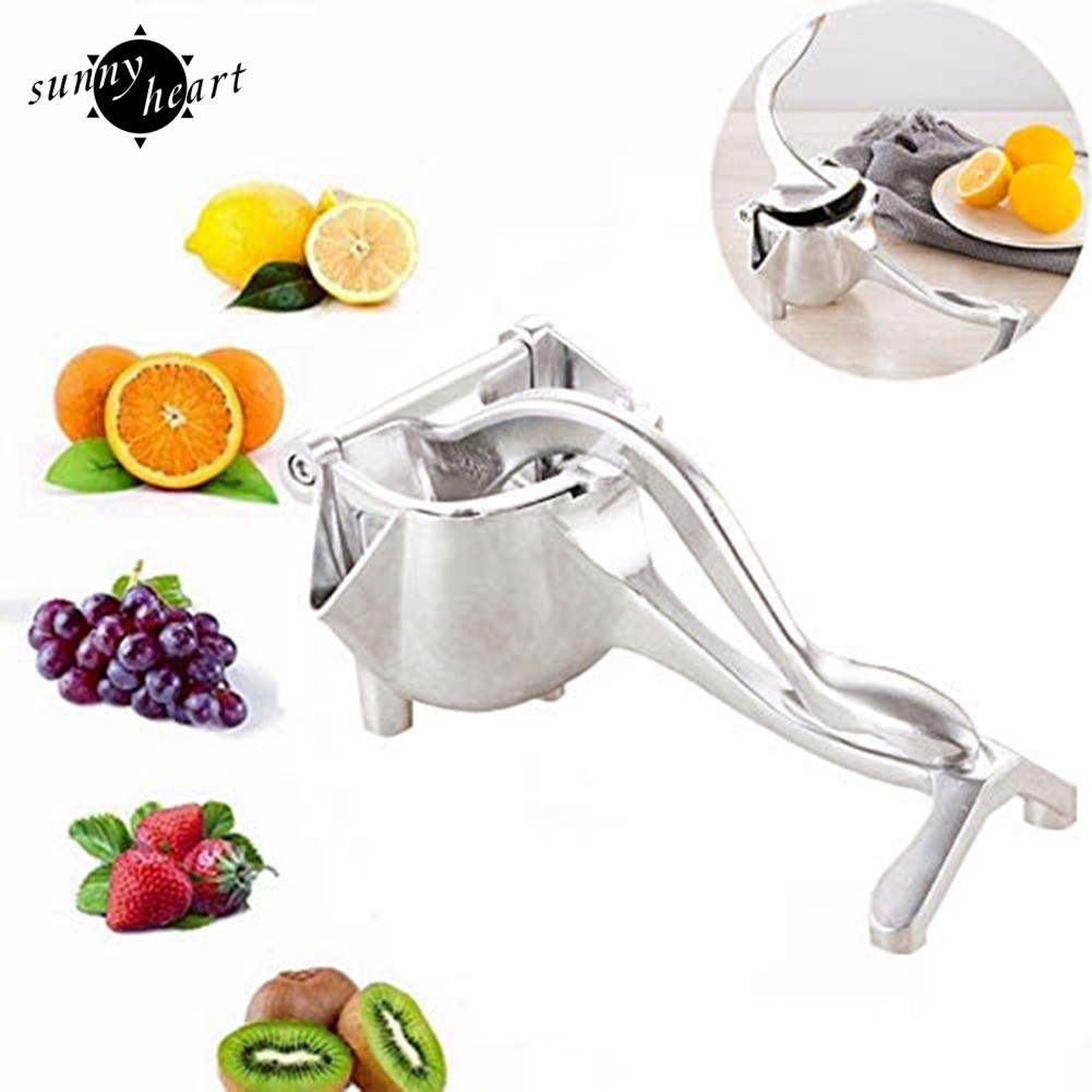 Zinc Alloy Manual Juicer Orange Juicer Stainless Steel Color Fruit