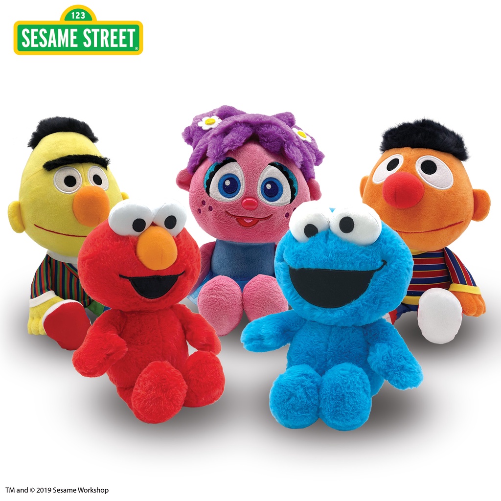 Sesame Street 10 Plush Series 1 Elmo Cookie Ernie Bert Shopee Singapore