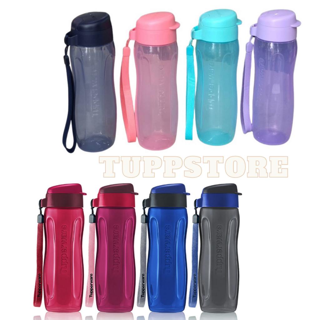 Tupperware 500ml Water Bottle Flip Top With Strap | Shopee Singapore