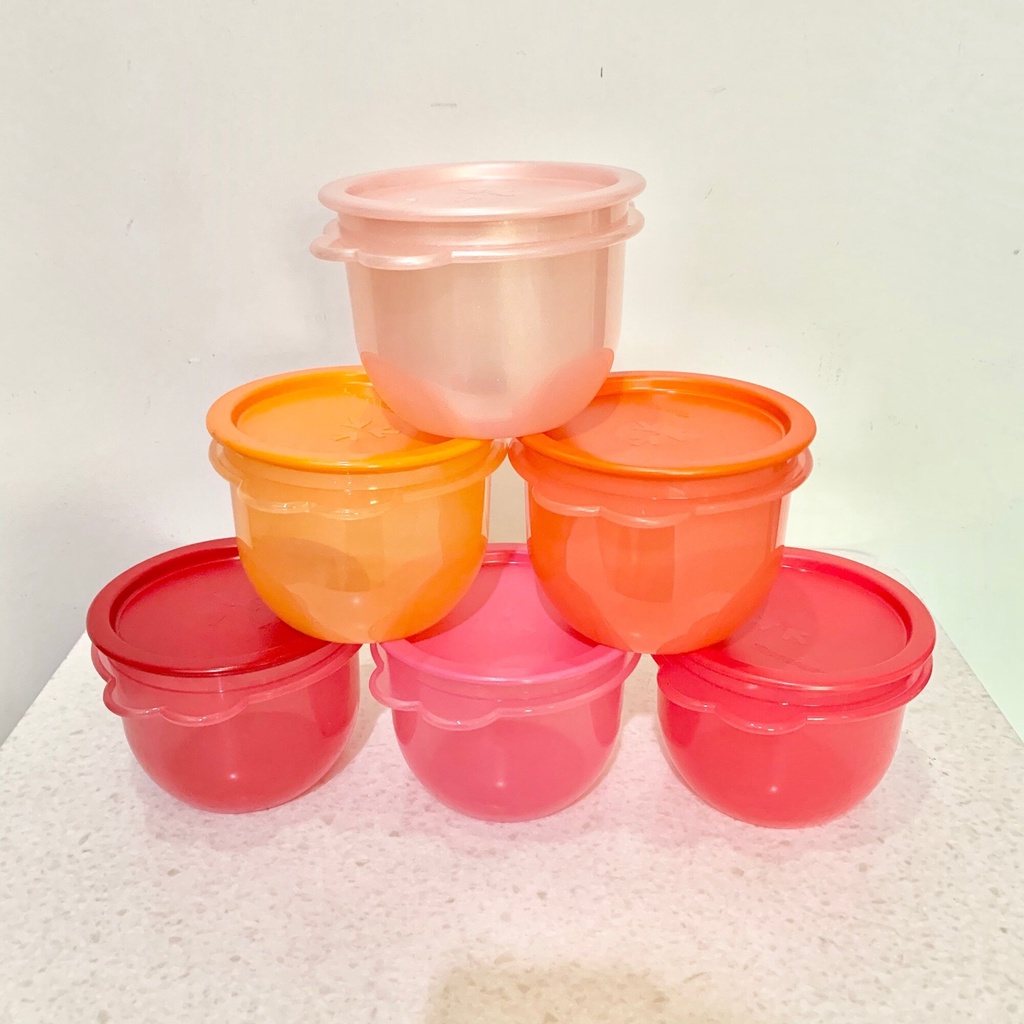 Tupperware One Touch Bowl 400ml OR 750ml - food container storage cold ...