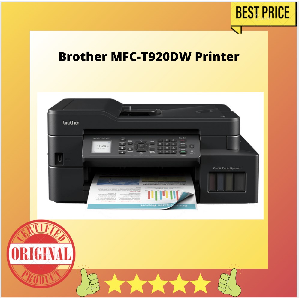 Brother MFC-T920DW Ink tank printer | Shopee Singapore