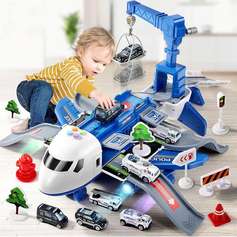 TGD New Airplane Car Toy Baby & Toddler Play Helicopter Flying RC Toy Kids Large Early Education Airplane Aircraft Toys Music Story Birthday Gift Toy Toys & Education Baby & Toys Baju