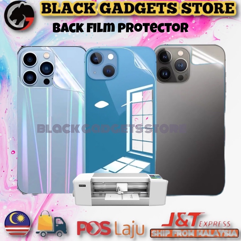 iphone 14 Pro Max / iphone 13 Pro Max / 13 Mini / iPhone 12 Mini / iphone  12 Pro Max Hydrogel Back Protector | Shopee Singapore