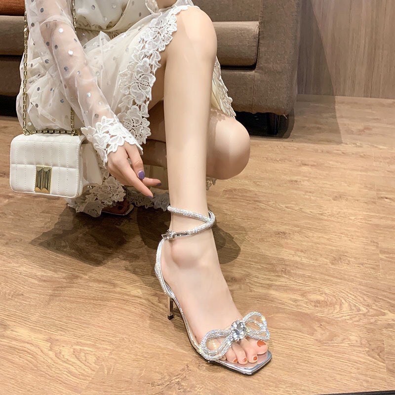 Girls high clearance heel sandals