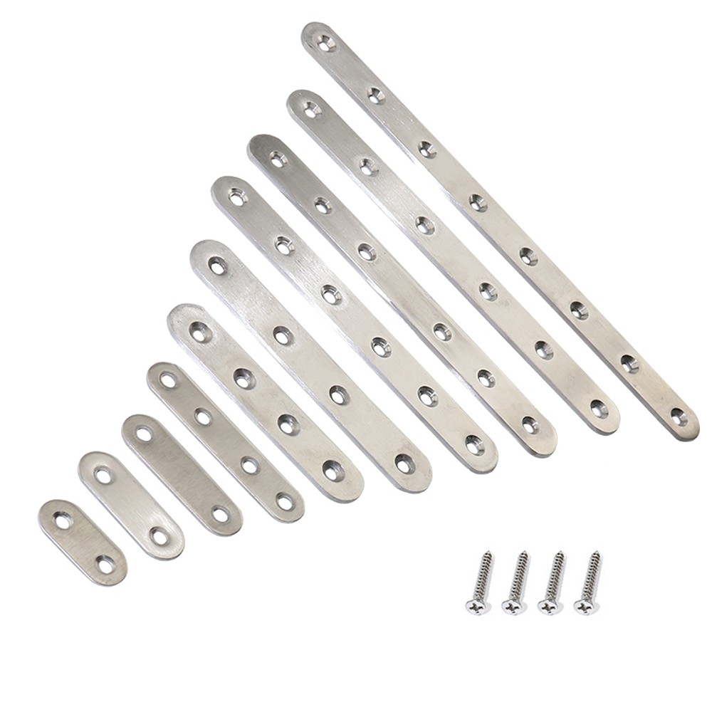 Stainless Steel Corner Code Straight Bracket Fixed Furniture Repair ...