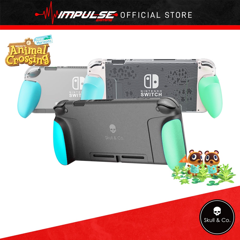 Skull and co animal crossing store grip case